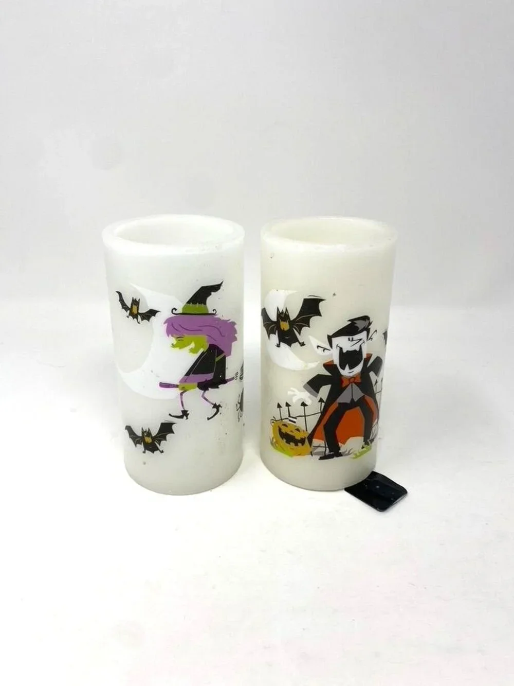 Vintage 2 Target Halloween Faux Candles 6